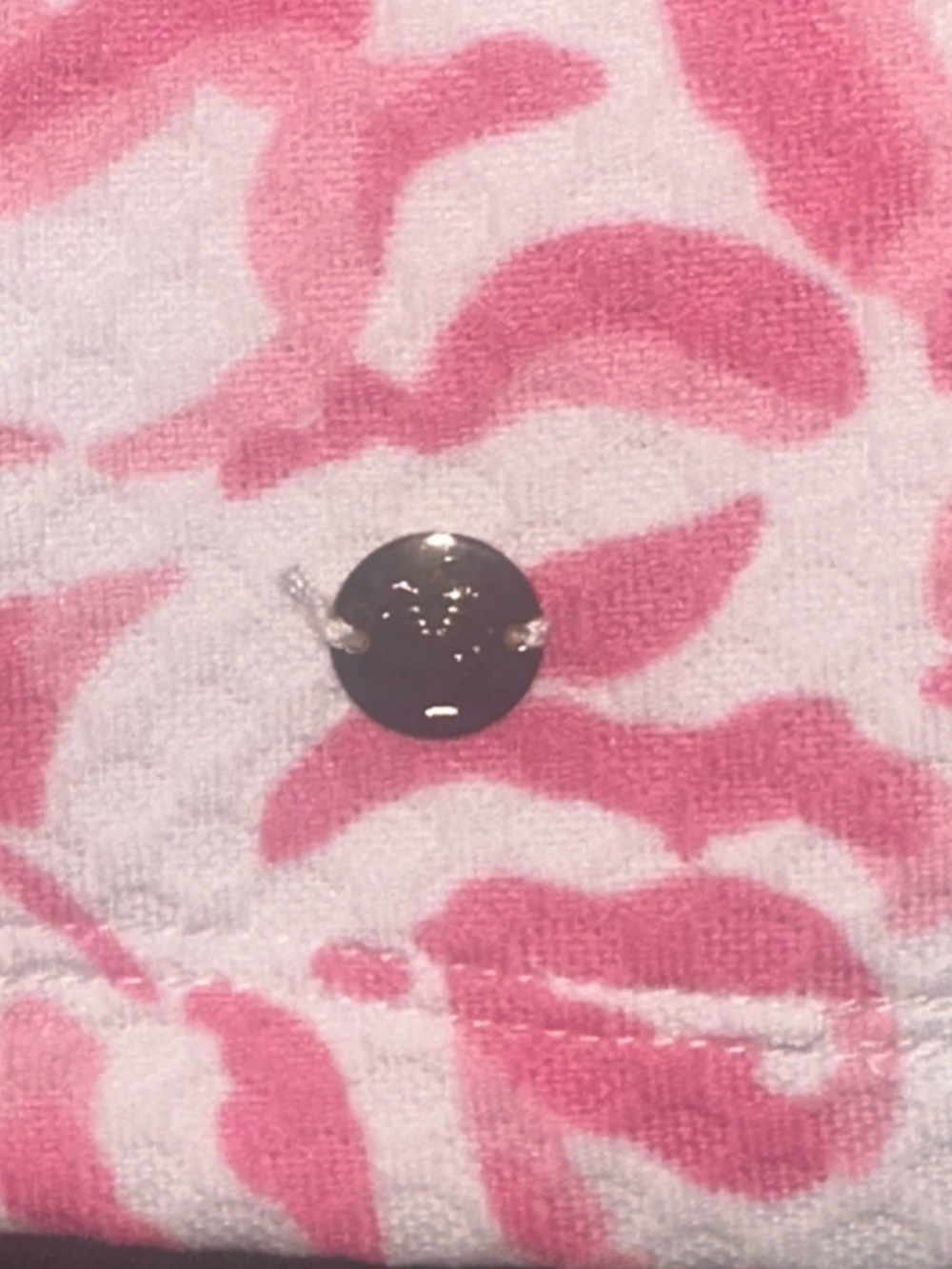 Lilly Pulitzer Pink White Rayna Cut Out Back Polo Mini Dress Capped Sleeve Sz XS - Picture 6 of 16